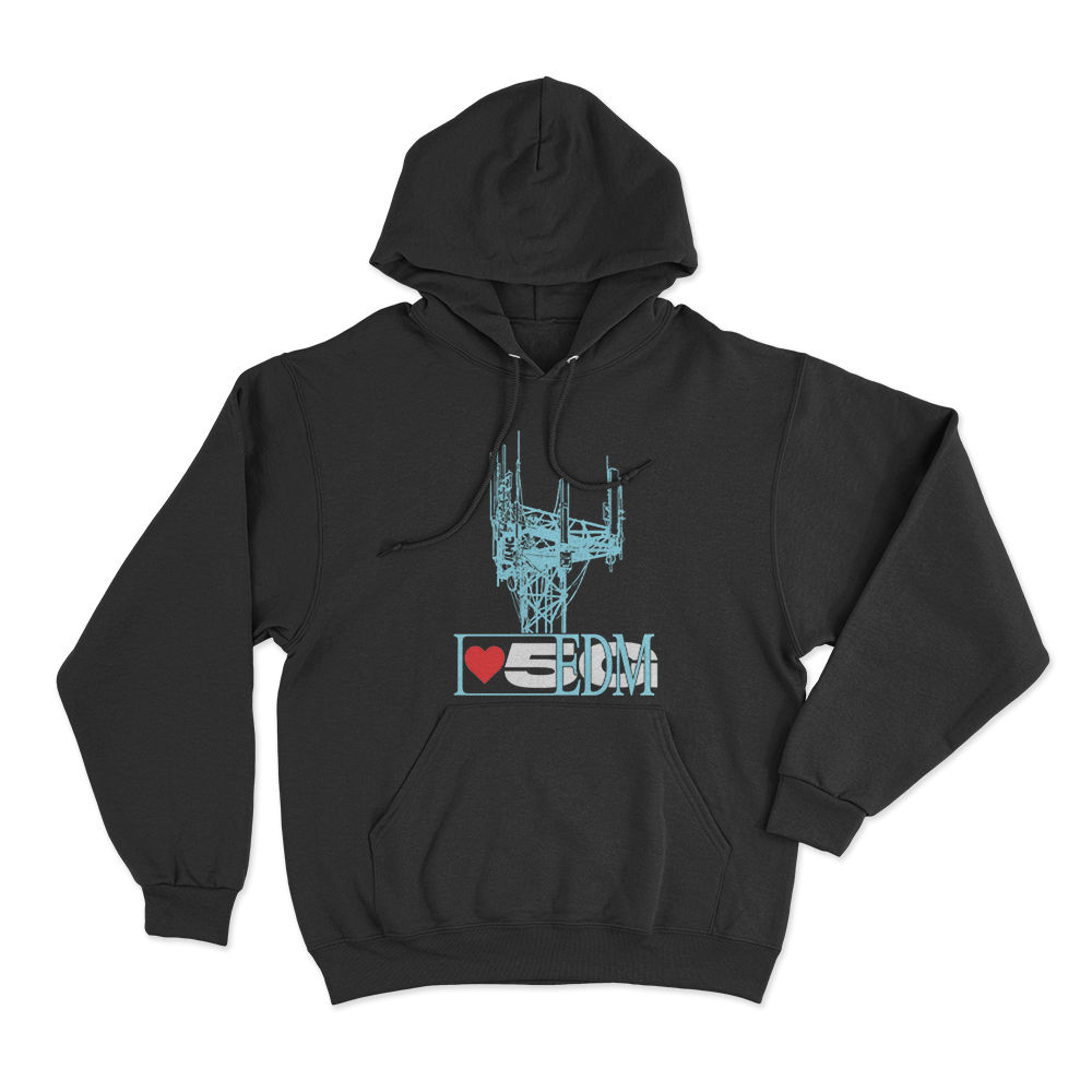 Cell Tower Unisex Hoodie Black Cell Tower Unisex Hoodie Black