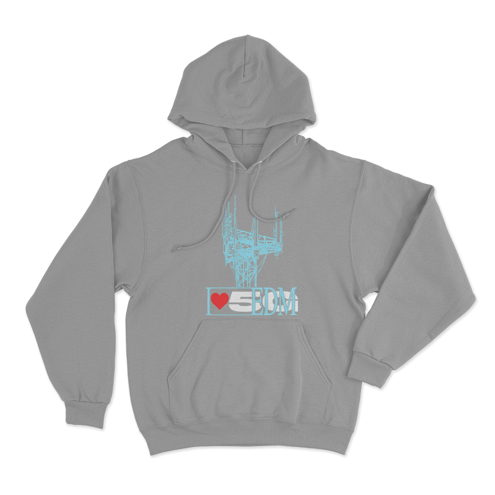 Cell Tower Unisex Hoodie Grey Cell Tower Unisex Hoodie Grey