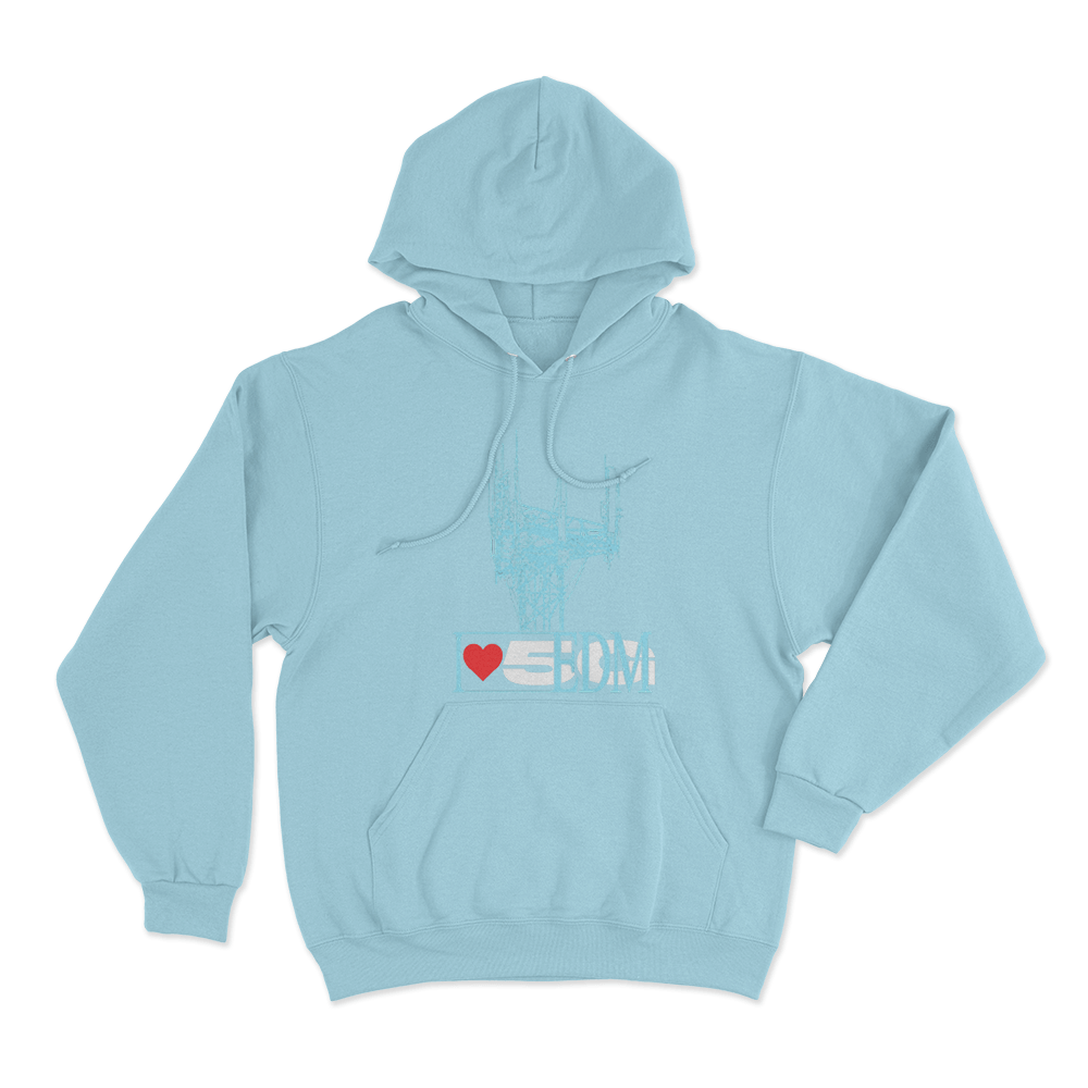 Cell Tower Unisex Hoodie Sky Blue Cell Tower Unisex Hoodie Sky Blue