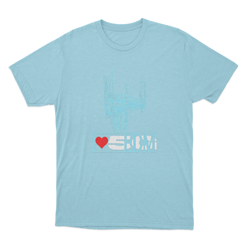 Cell Tower Unisex T Shirt Sky Blue Cell Tower Unisex T Shirt Sky Blue