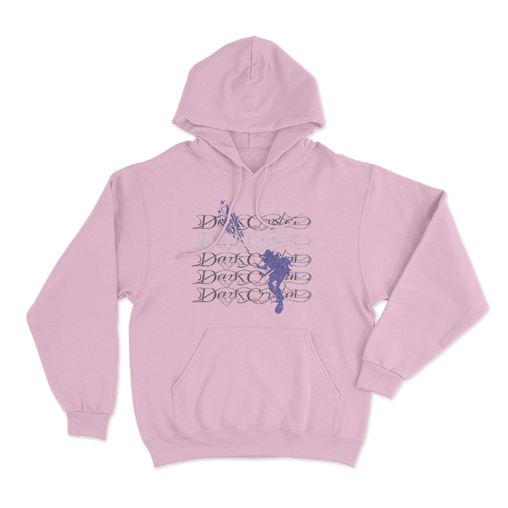 Dark Crystal Unisex Hoodie Pink Dark Crystal Unisex Hoodie Pink