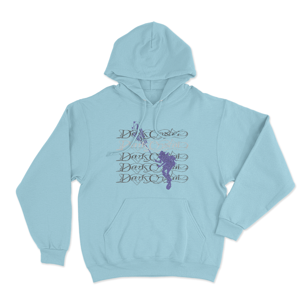 Dark Crystal Unisex Hoodie Sky Blue Dark Crystal Unisex Hoodie Sky Blue