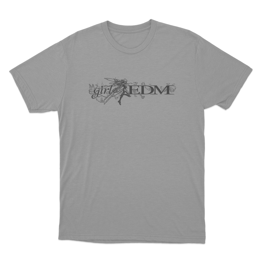 GIrl Edm Unisex T Shirt Grey GIrl Edm Unisex T Shirt Grey