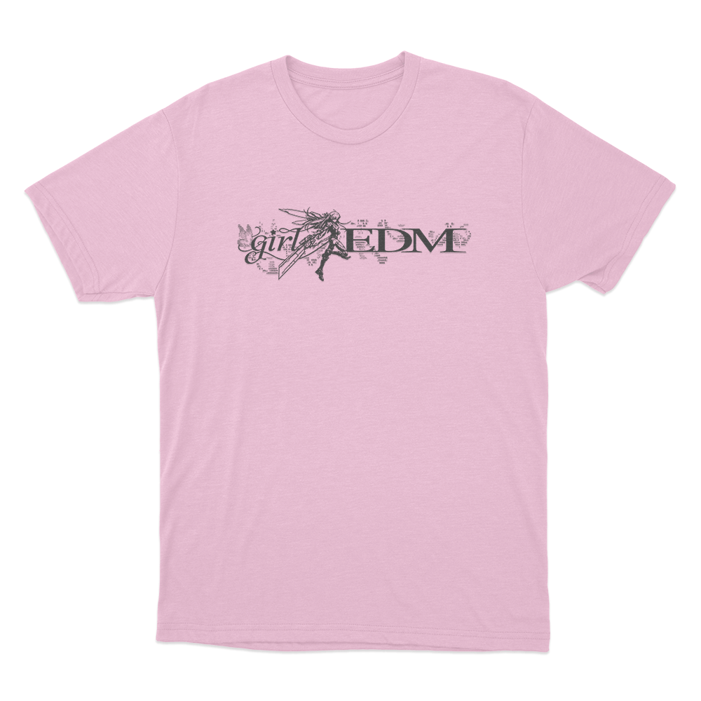 GIrl Edm Unisex T Shirt Pink GIrl Edm Unisex T Shirt Pink