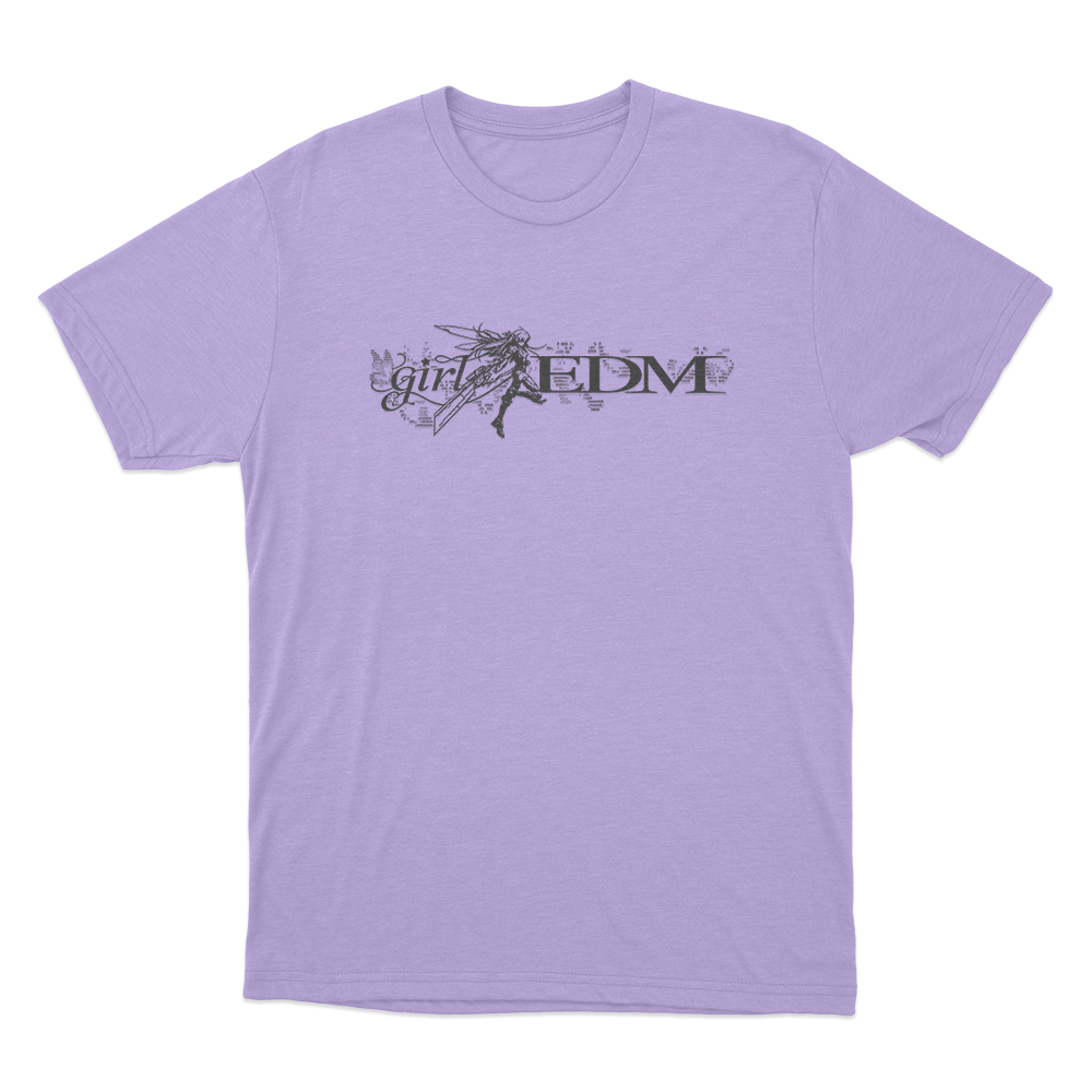GIrl Edm Unisex T Shirt Purple GIrl Edm Unisex T Shirt Purple