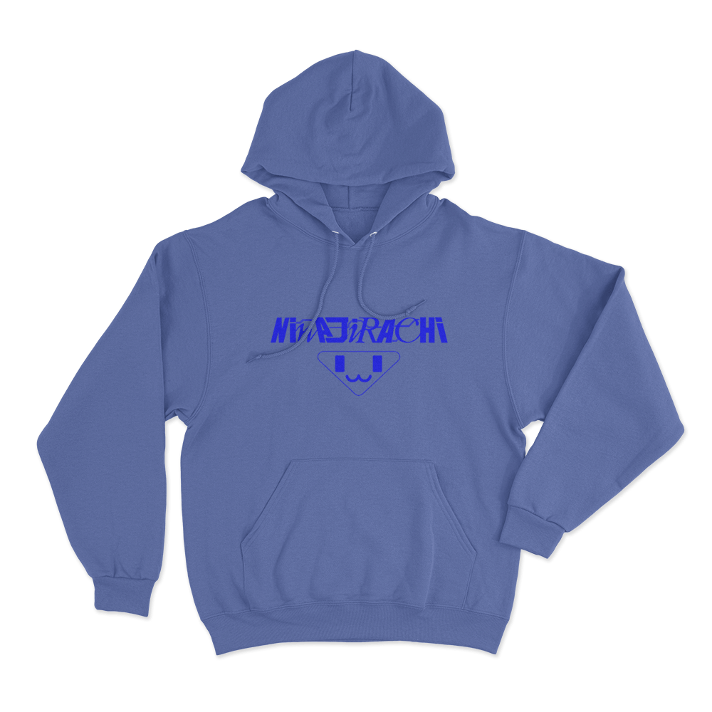 Ninajirachi Cyber Face Logo Unisex Hoodie Blue Ninajirachi Cyber Face Logo Unisex Hoodie Blue