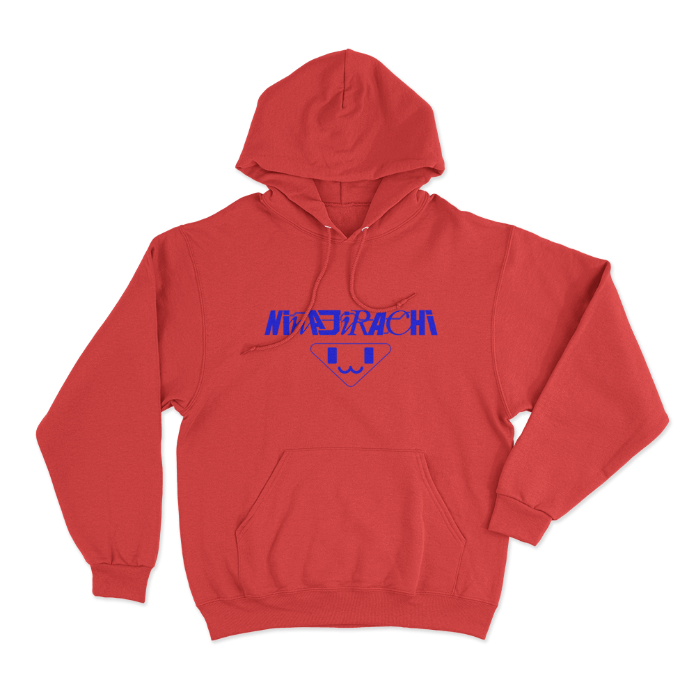 Ninajirachi Cyber Face Logo Unisex Hoodie Red Ninajirachi Cyber Face Logo Unisex Hoodie Red