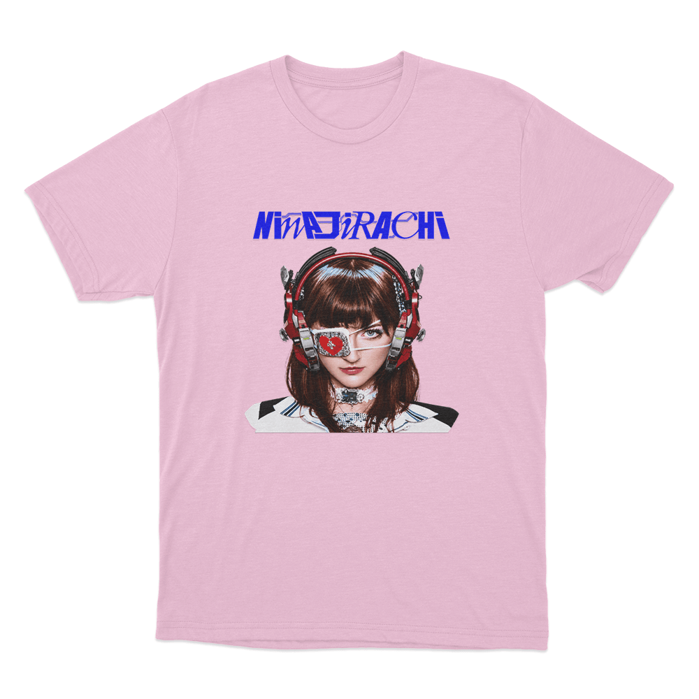 Ninajirachi Cyber Girl Portrait Unisex T Shirt Pink Ninajirachi Cyber Girl Portrait Unisex T Shirt Pink