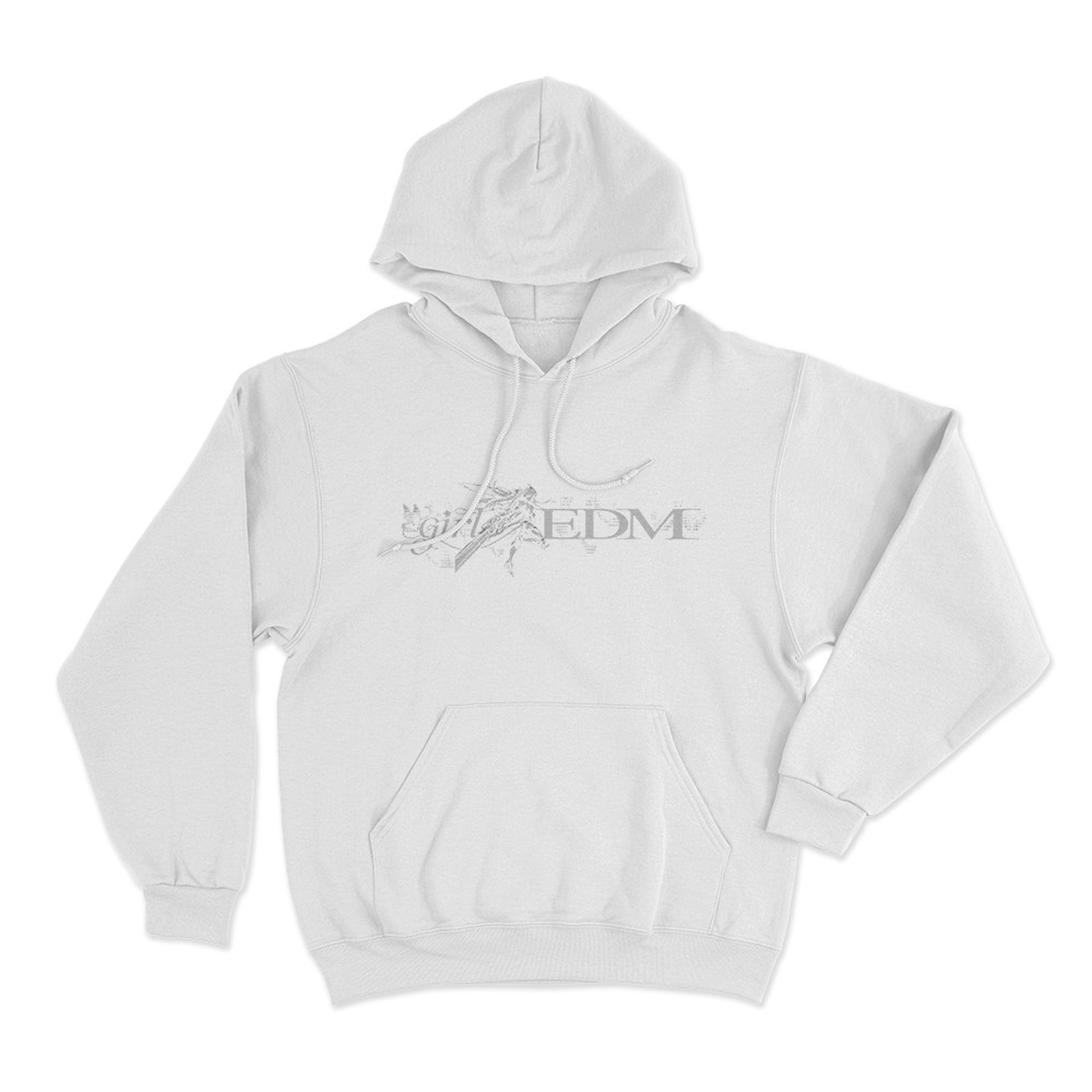 Ninajirachi GIrl Edm Unisex Hoodie White Ninajirachi GIrl Edm Unisex Hoodie White
